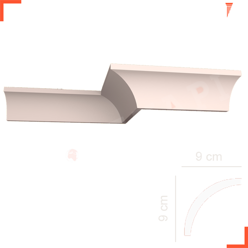 207-9 STROPİYER DÜZ 9 cm BASAR