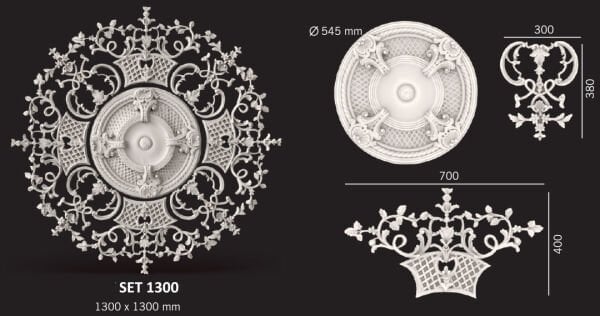 POLİÜRETAN GÖBEK SETİ SET 1300