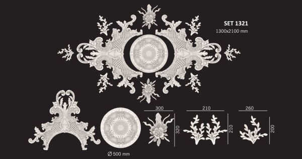 POLİÜRETAN GÖBEK SETİ 1321