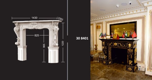 POLİÜRETAN ŞÖMİNE 30 8401