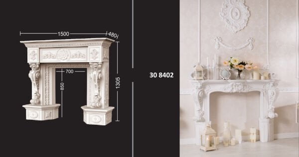 POLÜRETAN ŞÖMİNE 30 8402