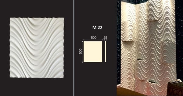 POLİÜRETAN DUVAR PANELİ M22