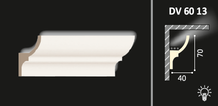 POLİÜRETAN LED UYGULANABİLİR KARTONPİYER 6013