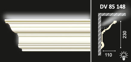 POLİÜRETAN LED UYGULANABİLİR KARTONPİYER 85148