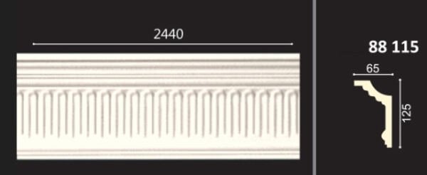 POLİÜRETAN DESENLİ KARTONPİYER 88115