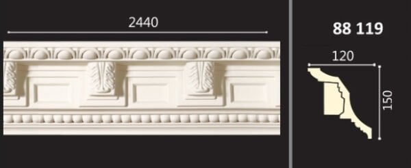 POLİÜRETAN DESENLİ KARTONPİYER 88 119