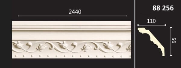 POLİÜRETAN DESENLİ KARTONPİYER 88256